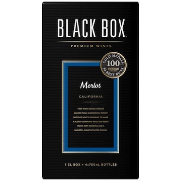 Black Box Merlot Red Wine 3L Box Wine