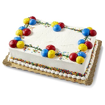 1/4 Sheet Superfetti Buttercream Cake