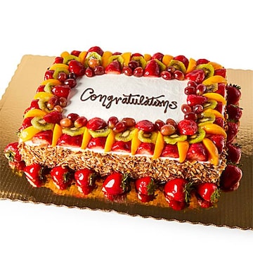 1/2 Sheet Strawberry & Peach Sensation