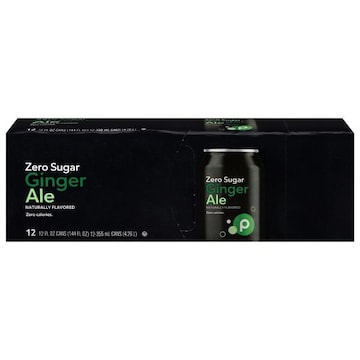 Publix Zero Sugar Ginger Ale Soda