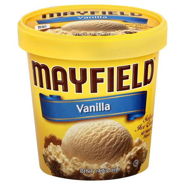 Mayfield Creamery Ice Cream Select Vanilla Publix Super Markets