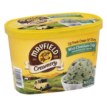 Mayfield Creamery Ice Cream, Premium, Mint Chocolate Chip
