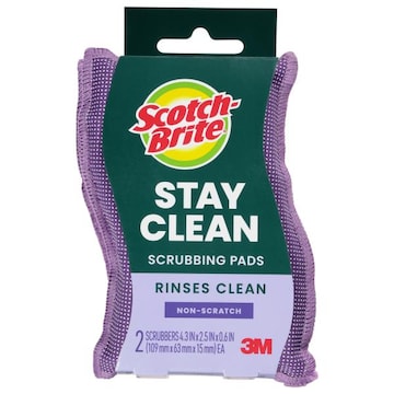 Scotch-Brite Stay Clean Scrubbing Pads