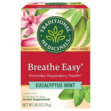 Traditional Medicinals Caffeine Free Eucalyptus Mint Breathe Easy