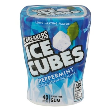 Ice Breakers Gum, Sugar Free, Peppermint, Ice Cubes