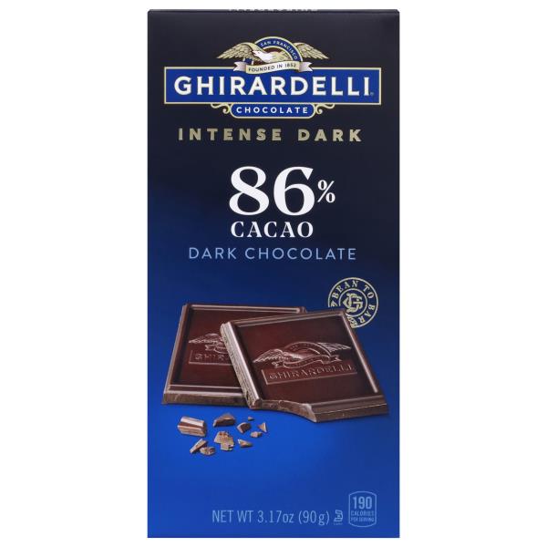 Ghirardelli Intense Dark 86% Cacao Dark Chocolate | Publix Super