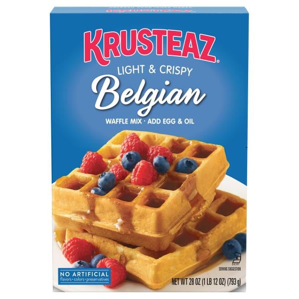 Krusteaz Light & Crispy Belgian Waffle Mix Publix Super Markets