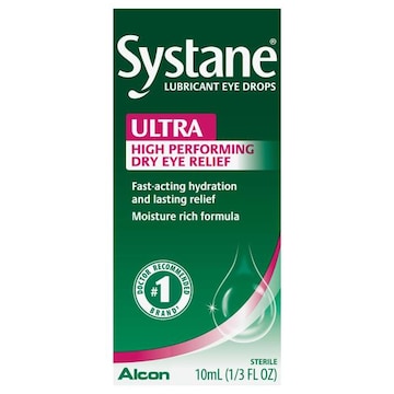 Systane Lubricant Eye Drops, Ultra, High Performing Dry Eye Relief
