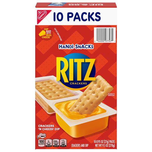 Ritz Handi-Snacks Crackers 'N Cheesy Dip | Publix Super Markets