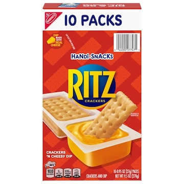 Ritz Handi-Snacks Crackers 'N Cheesy Dip