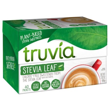 Truvia Original Calorie-Free Sweetener from the Stevia Leaf Packets, 40 Count (2.82 oz Carton)
