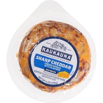 KAUKAUNA Sharp Cheddar Spreadable Cheese Ball 6oz