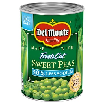 Del Monte Fresh Cut 50% Less Sodium Sweet Peas