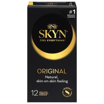 Skyn Condoms, Non-Latex, Lubricated, Original