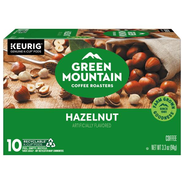 Green Mountain Coffee Roasters K-Cup Pods Hazelnut Coffee | Publix