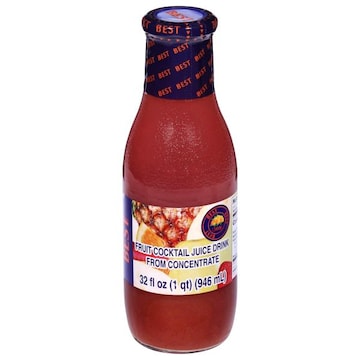Best Juice Drink, from Concentrate, Fruit Cocktail