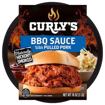 Curly's BBQ Sauce with Pulled Pork