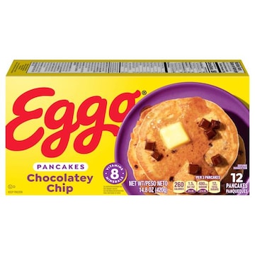 Eggo Frozen Pancakes Chocolatey Chip, Frozen Breakfast