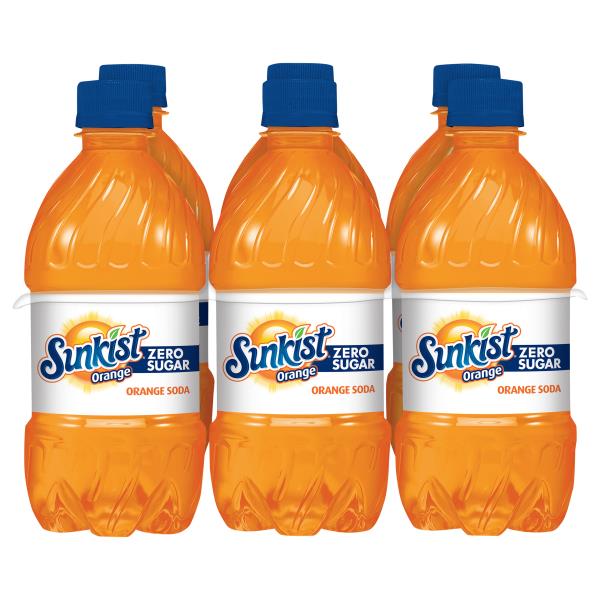 Sunkist Soda, Zero Sugar, Orange 