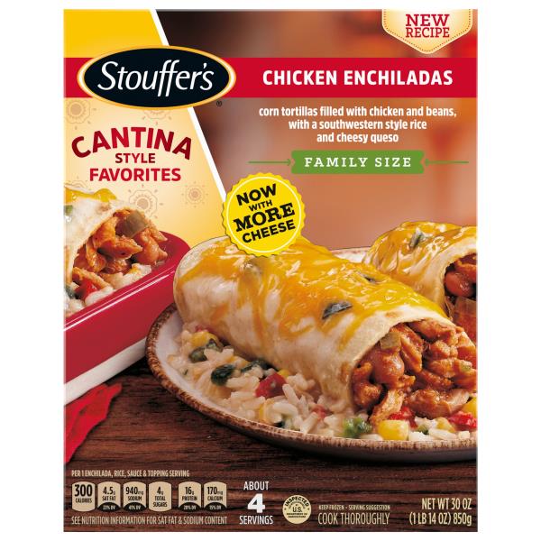 Stouffer's Enchiladas, Chicken, Family Size Publix Super Markets