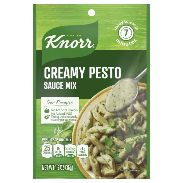 Knorr Sauce Mix, Creamy Pesto Publix Super Markets