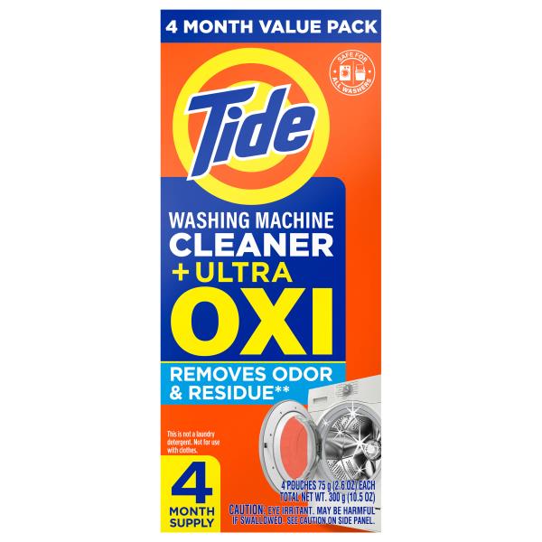 Tide Washing Machine Cleaner, 4 Month Value Pack Publix Super Markets