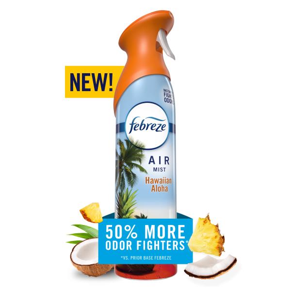 Febreze Air Mist Air Freshener Spray Hawaiian Aloha, 8.1oz, 1ct