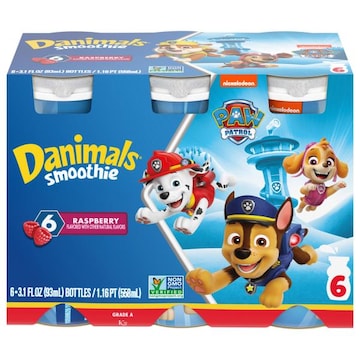 Danimals Paw Patrol Raspberry Smoothie