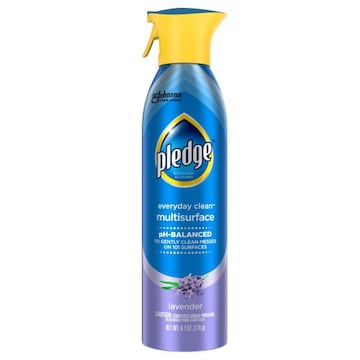 Pledge pH-Balanced Multisurface Cleaner & Dusting Spray, Lavender Scent, 9.7oz