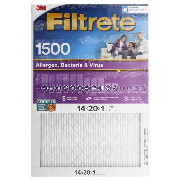 3M Filtrete Air Filter, High Performance, 1500 Publix Super Markets