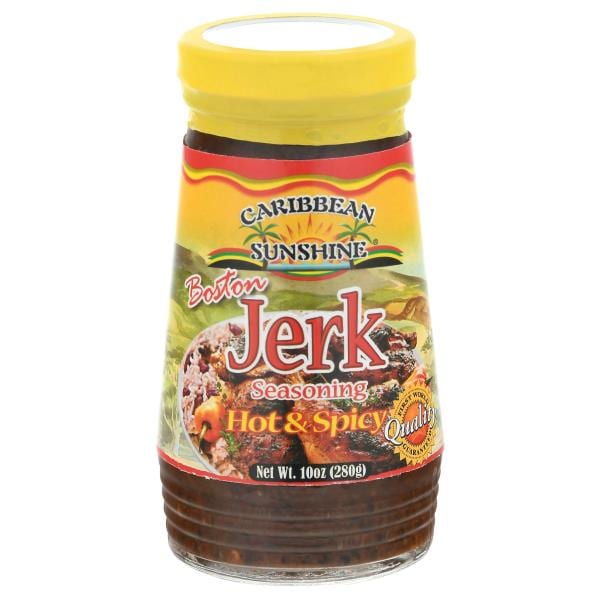 Caribbean Sunshine Jerk Seasoning, Hot & Spicy, Boston Publix Super