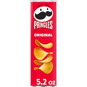 Pringles Potato Crisps Chips Original, Lunch Snacks