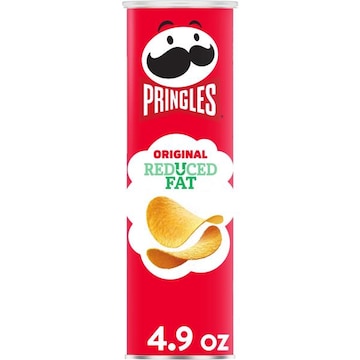 Pringles Potato Crisps Chips Reduced Fat Original, Lunch Snacks