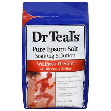 Dr Teal's Soaking Solution, Pure Epsom Salt, Wellness Therapy
