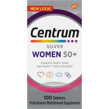 Centrum Silver Centrum Silver Multivitamin for Women, Multivitamin/Multimineral Supplement