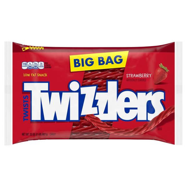 Twizzlers Candy, Strawberry, Twists, Big Bag | Publix Super Markets