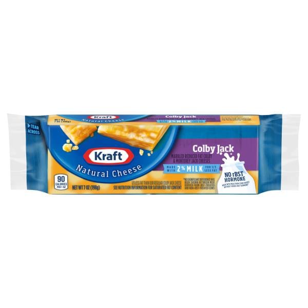 Kraft Cheese, Reduced Fat, Colby & Monterey Jack Publix Super Markets
