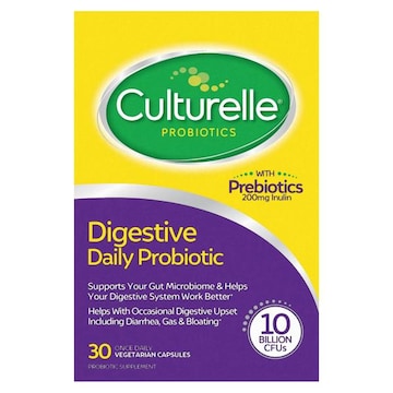 Culturelle Vegetarian Capsules Digestive Daily Probiotics