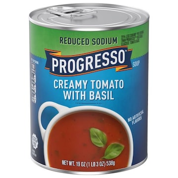 Progresso Reduced Sodium Creamy Tomato with Basil Soup
