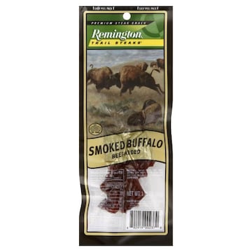 Remington Trail Steaks Buffalo, Smoked
