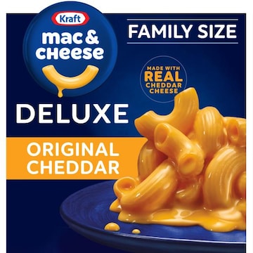 Kraft Original Cheddar Macaroni & Cheese Dinner Family Size