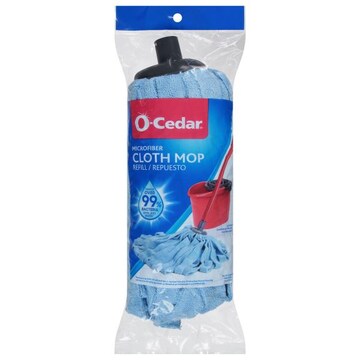 O-Cedar Cloth Mop Refill, Microfiber