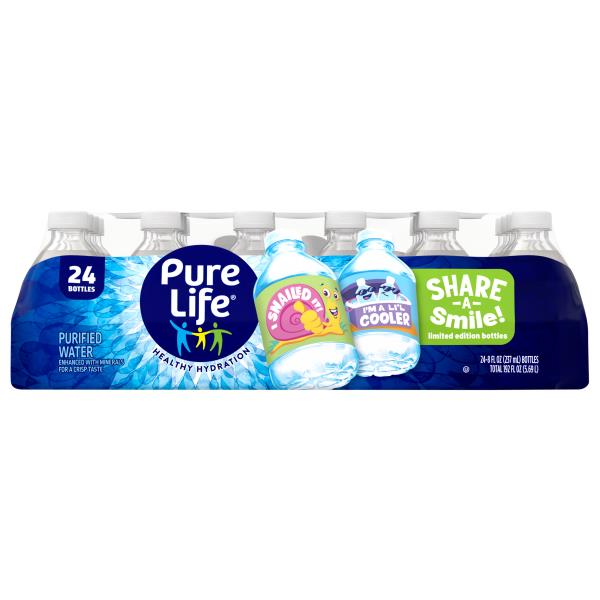 Pure Life Purified Water 12 ct Bottles - Shop Water at H-E-B