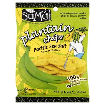 SaMai Chips, Plantain, Pacific Sea Salt
