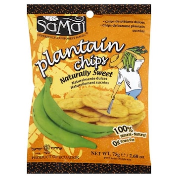 SaMai Chips, Plantain, Naturally Sweet