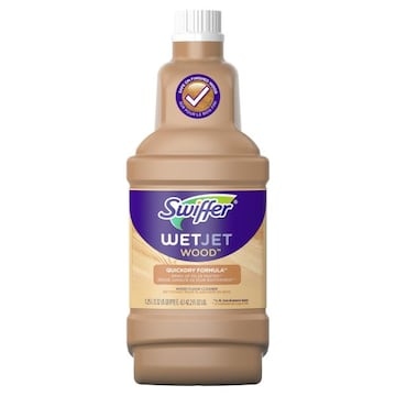 Swiffer WetJet Quickdry Formula Wood Floor Cleaner, 42.2 fl oz