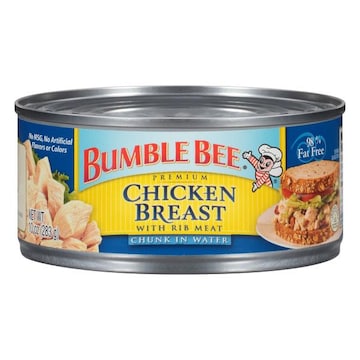 Bumble Bee Premium Chunk Chicken Breast with Rib Meat In Water