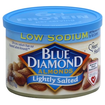 Blue Diamond Almonds Almonds, Low Sodium, Lightly Salted