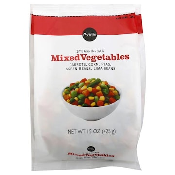 Publix Mixed Vegetables, Steam-in-Bag