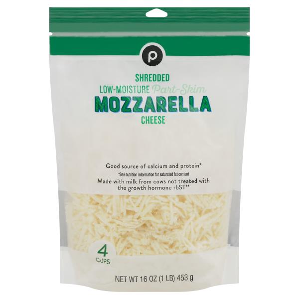 Publix Mozzarella Low Moisture Part-Skim, Shredded Cheese | Publix ...